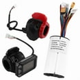 thumbnail image 2 of 36V 350W Folding Scooter Controller Kit Electric LCD Display Brake Accelerator Throttle Set(36V), 2 of 4