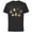 Black, variant on Marvel Holiday Christmas Avengers Team Festive Ornaments - Short Sleeve Cotton T-Shirt for Adults - Customized-Black