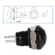 thumbnail image 5 of 1A 24V 8mm Mini Impermeable Coche Botón Momentáneo Interruptor de Encendido Aleación de Zinc-aluminio rojo para Botón Pulsador de 8 Mm Interruptor de Botón Momentáneo Botón ANGGREK Otros, 5 of 8