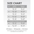 thumbnail image 6 of MeMoi Women's Crystal Sheer Control Top Pantyhose - Womens - Female, Medium, Bone, 6 of 12