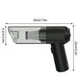 thumbnail image 3 of COM1950s Portable Car Vacuum Cleaner New Vacuum Cleaner Clean High-Power Mini-Charging Multi-Functional Blow-Suction Hand Small Car Small Vacuum Cleaner for Car Small Vacuum Cleaner Handheld, 3 of 9