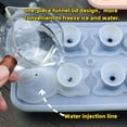thumbnail image 6 of Luioepy Overstock The cat ice cube mold is black Cute Ice Cube 3D Silicone Ice Cube Tray Reusable Animal Shape Silicone Large Ice Cube Tray With Lid For Ice Iced Coffee, 6 of 9