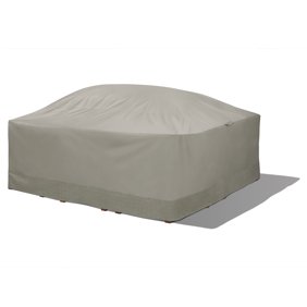 Duck Covers Essential Water Resistant 76 Inch Square Table Chair Set Cover Walmart Com Walmart Com