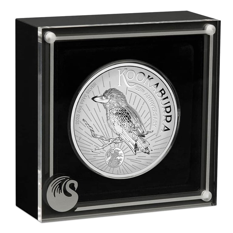 2025 5 oz Incused Silver Australian Kookaburra 35th Ann. Perth