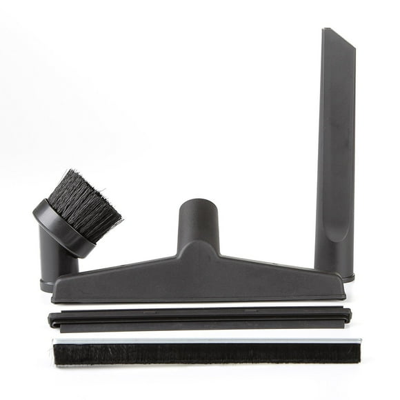 WORKSHOP Wet/Dry Vacs Accesorios para aspiradoras WS12553A Kit de accesorios de 1-1/4 pulgadas para aspiradoras de taller en húmedo/seco, negro