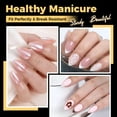 thumbnail image 2 of RAGUPEL 2026 New Short Almond Gel Nail Tips, 600 Pcs Pre-Filed Short Nail Tips Almond Shape Half Matte Press on Nails 12 Sizes Full Cover Clear Fake Nails for Extension Home Diy Salon with Box, 2 of 7