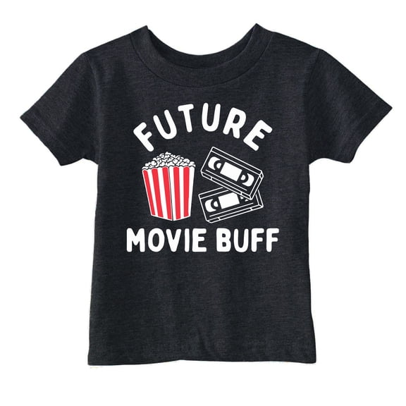 Toddler Funny T Shirts Future Movie Buff Sarcastic Graphic Novelty Tee For Young Kids