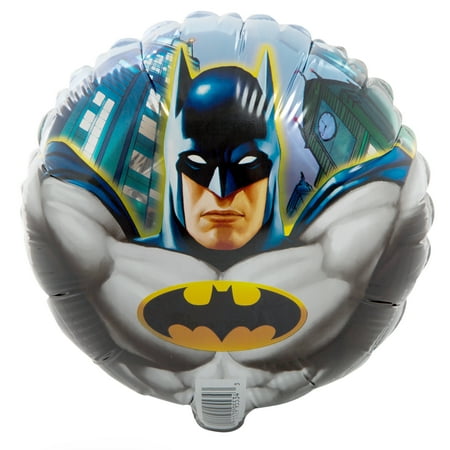 9" Foil Batman Balloon with Stick