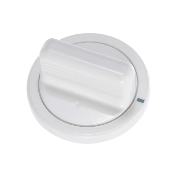Uxcell 1 Pcs Timer Control Knob WE01X10160 White Dryer Knob Washer Replacement Parts