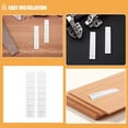 thumbnail image 3 of Luxshiny 40Ud Almohadillas Ajustables Para Patas De Muebles Para Estabilidad En Hogar, 3 of 8