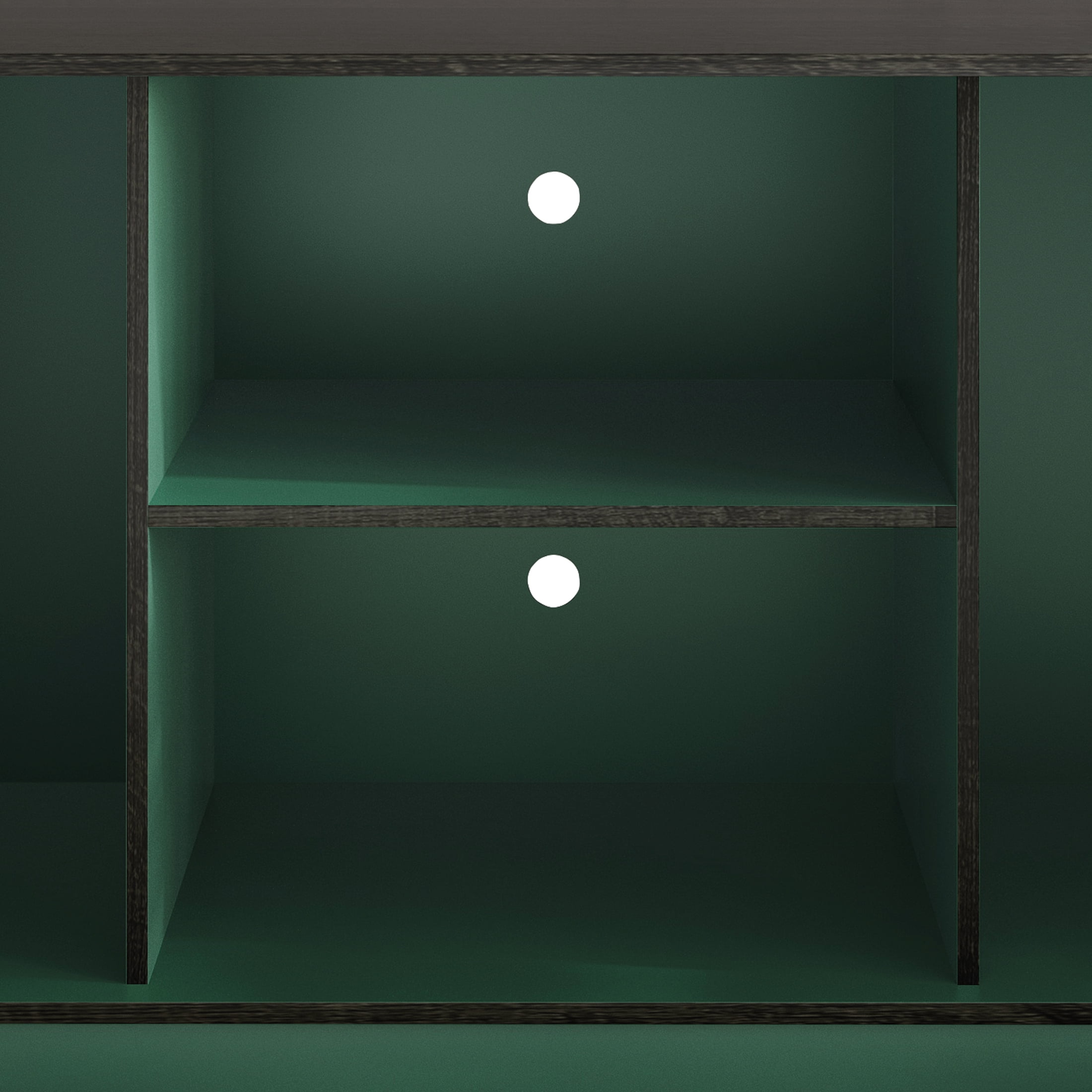 Castle Place Vintage TV Stand Console for TVs up to 50", Green