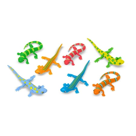 UPC: 0000772060622 | Melissa & Doug Sunny Patch Litter of Lizards (7 pcs)