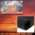 thumbnail image 3 of Large Gaming Mouse Pad for Desk, Silver Technology Honeycomb Desk Mat, Sci-Fi Honeycomb Desk Pad, 31.5"x11.8" Extended Big Computer Keyboard Mouse Pad with Non-Slip Base and Stitched Edge, 3 of 13