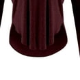 thumbnail image 4 of XPMWRP Long Sleeve Workout Tops for Women Hem Loose Crewneck Athletic Gym Shirts Soft Running Yoga Tee Tops Red M, 4 of 5