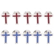 thumbnail image 1 of 10 pines de solapa con cruz para fiesta de primera comunión, insignia cristiana religiosa, broche de aleación de zinc, ideal como recuerdo para hombres y mujeres., 1 of 8