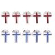 thumbnail image 1 of 10 pines de solapa con cruz para fiesta de primera comunión, insignia cristiana religiosa, broche de aleación de zinc, ideal como recuerdo para hombres y mujeres., 1 of 8