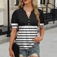 thumbnail image 2 of Nmnitkp Womens Tops Boasting Button-Down Polka Dot Style Along With Short Sleeve Tops in Multiple Colors Suitable for Casual Tops for Women’s Styling & Going Out Tops for Women, 2 of 6