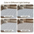 thumbnail image 7 of ODIKA 8'x10' Ultra-Soft Area Rug, Front Door Geometric Featuring Interlocking Entrance Bedside None Washable, Bare feet friendly, Silk-Touch for Bedroom, Under Sectional, 7 of 7