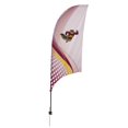 thumbnail image 1 of Showdown Displays 810028MIN-002 Drapeau 7,5 Pi. Minnesota Doré Gophers Rasoir Plume NCAA avec Base de Pointe - N°002, 1 of 1