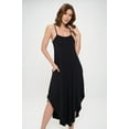 thumbnail image 2 of Women's Rayon Modal Sexy Casual Sleeveless Stylish Maxi W/Pockets, Long Lingerie, Nightgowns, Summer Dresses(Black Large Size), 2 of 6