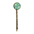 thumbnail image 1 of totems Mexicains Verts Ancienne Civilisation Rétro Cheveux en Métal bobby pin headwear, 1 of 3