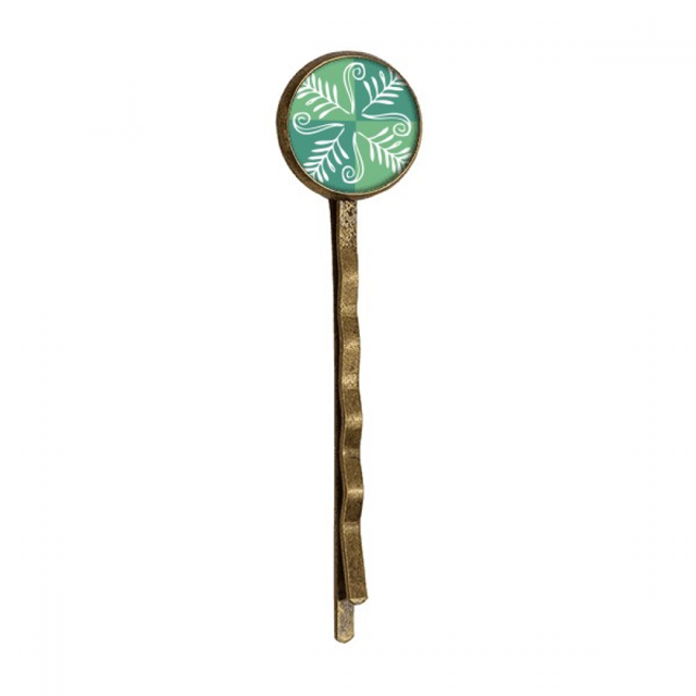 totems Mexicains Verts Ancienne Civilisation Rétro Cheveux en Métal bobby pin headwear