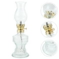Axio 1pc Home Retro Oil Lamp Glass Cover Kerosene Lamp Unique Oil Light