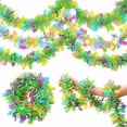 thumbnail image 4 of dajkiuy Easter Tinsel Garland with Confetti, 6.56 Ft Colorful Fringe Garland for Home Door Wall Fireplace Holiday Party Supplies, 4 of 8