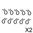 thumbnail image 1 of Calibradores de Pastillas de Freno,Calibradores de Pastillas de Freno Clips de Resorte Acero Inoxidable,Hardware de Pinzas de Freno Plata Profesional,Retenedor de Pastillas de Freno Piezas de, 1 of 8