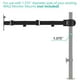 thumbnail image 4 of Brazo de Monitor Ajustable WALI Negro con Soporte VESA, 4 of 6