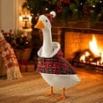 thumbnail image 4 of Bcylexb Porch Goose Outfits, Stylish Summer Fall 23" Goose Costume Holiday Goose Clothing for Porch Party Yard Lawn Garden Decor Statue Accessories, 4 of 6