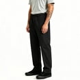 thumbnail image 4 of Gfyviroh Elastic Waist Pants for Men Big and Tall Lightweight Straight Leg Pants with Pockets Versatile Solid Business Casual Pants, 4 of 4