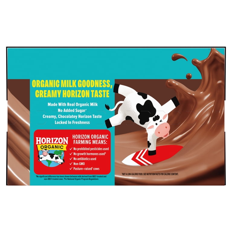 horizon出品　3/8 Horizon Organic Shelf Stable Lactose Free No Added Sugar 1% Lowfat