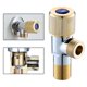 thumbnail image 4 of Válvu de ángulo Conector resistente a corrosión Accesorios de tubería antioxidante Diámetro interior Válvu de agua fría y caliente de 20 mm azul Soledad  Válvula de ángulo, 4 of 10