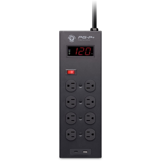Acondicionador de energía portátil y protector contra sobretensiones Black Lion Audio PG-P Plus