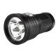 thumbnail image 1 of Linterna LED de alto brillo con carga USB Antorcha impermeable de aleación de aluminio para exteriores (3 luces), 1 of 8