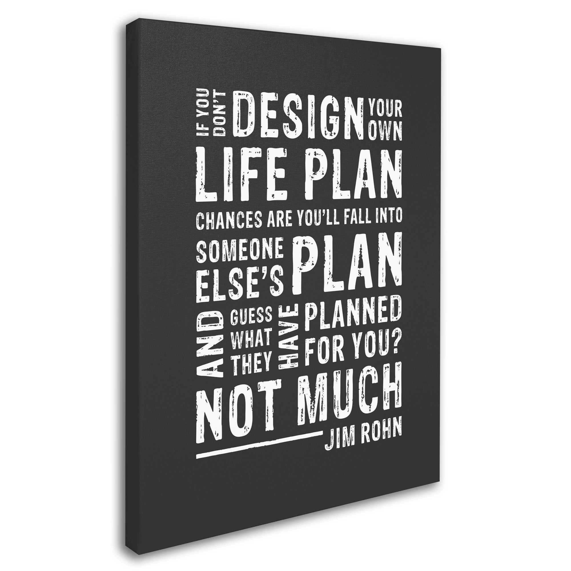 Trademark Fine Art "Design Your Own Life" Canvas Art by Megan Romo