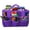 Purple, variant on sunsanly Student Stationery Bag 10 Pockets Large Capacity Great Load Bearing School Teacher Tote Bag Gardening Tools Stoarge Handbag Foldable Painter Outdoor Sketchbook Carrying Pouch