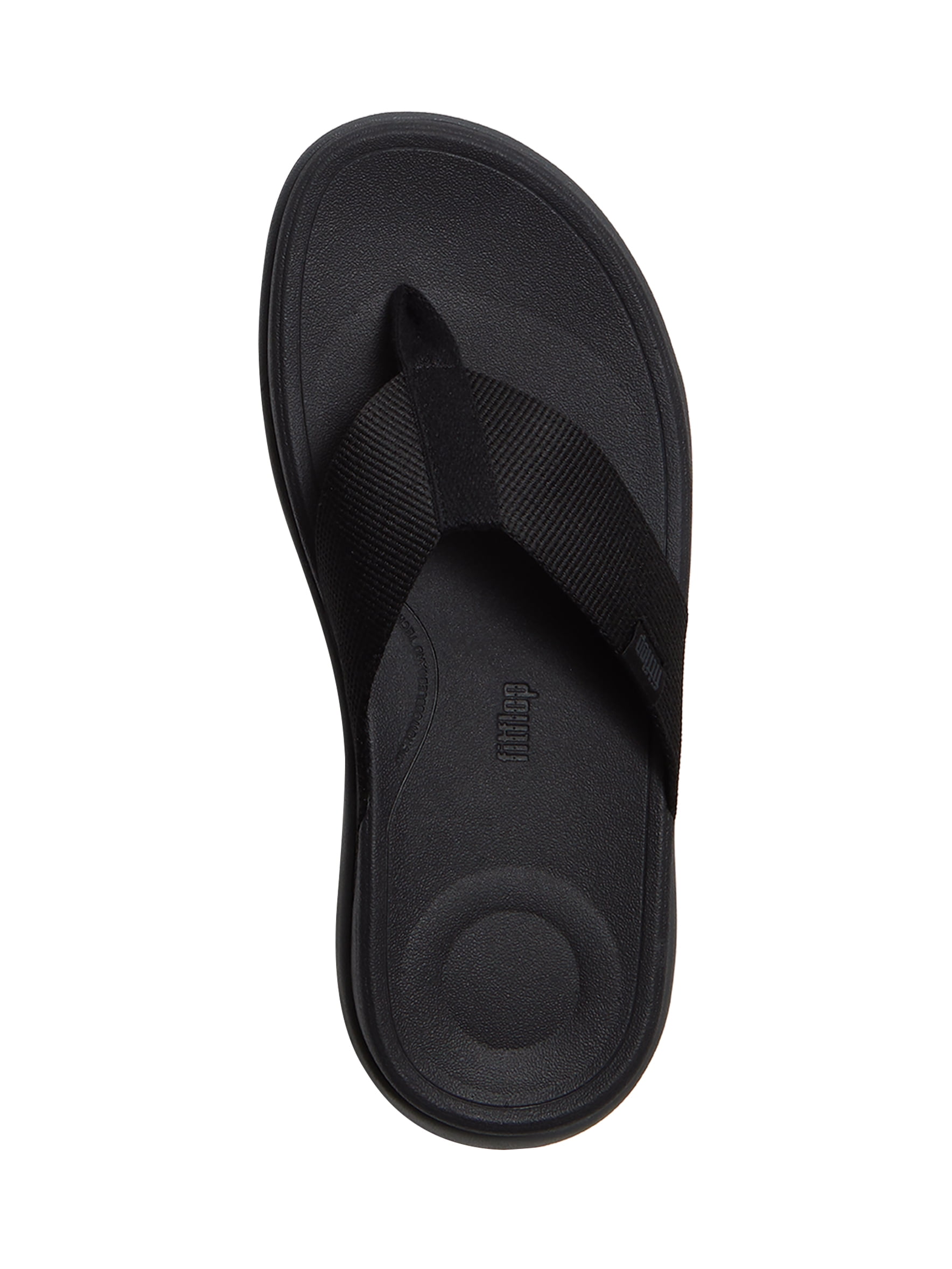Fitflop Men's F-Mode Go Textured-Webbing Toe-Post Sandals
