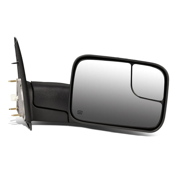 DNA Motoring For 02-09 Dodge Ram Passenger Right Side Flip-Up Towing Mirror w/Heated Powered Adjust