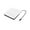 White lampshade, variant on External DVD Drive USB 3.0 Portable CD DVD RW Drive Writer Burner Optical Player Compatible Laptop Desktop ,Easy to Install