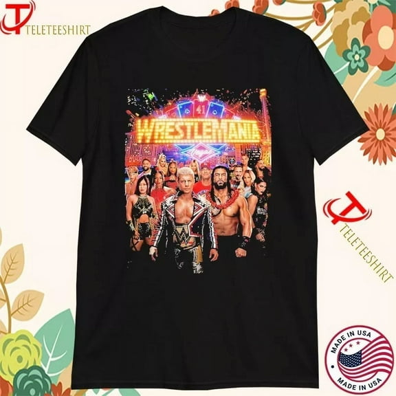 WWE Wrestlemania 41 2025 Las Vegas Shirt 2025 All Size