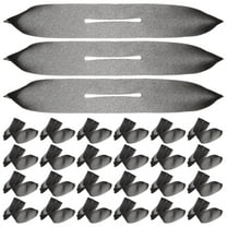 Troglfold Hanger Cover 50pcs Foam Shoulder Hanger Pads Non-Slip Clothes Protectors,16.14"X2.76"X0.12"