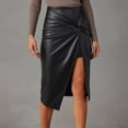 thumbnail image 2 of Sngxgn Women's Print Skirt Pleated A-Line Swing Midi Skirts(Black,M), 2 of 6