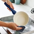 thumbnail image 6 of GreenPan Rio Ceramic Nonstick 7", 9.5" and 11" Frypan Set | Navy, 6 of 6