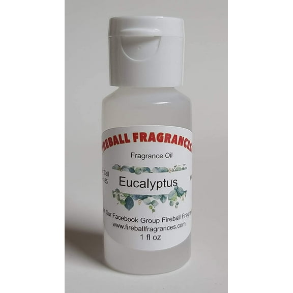Eucalyptus Scented Oil ~Menthol & Mint~ by Fireball Fragrances - 1 Oz Bottle