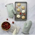thumbnail image 2 of KitchenAid Asteroid Oven Mitt 2-Pack Set, Mineral Water Aqua, 7"x12.5", 2 of 6