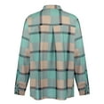thumbnail image 4 of cllios Mens Woolen Jackets Big and Tall Plaid Outerwear Fall Button Down Shirt Jacket Classic Fit Long Sleeve Cardigan Jacket, 4 of 8