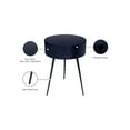thumbnail image 2 of Meridian Furniture Bali Navy Metal Nightstand, 2 of 7