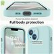 thumbnail image 3 of Funda de Silicona Premium, Resistente a Rayones y a Golpes. para iPhone 14 6.1", Menta., 3 of 7